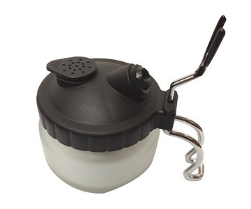 Słoik do czyszczenia pistoletu zbiornik czyszczący stojak 502 AH-502 stacja zdjęcie nr 2