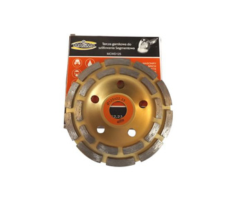 Tarcza diamentowa garnkowa 125x22,2 segmentowa MCWD125 diament 5mm Magma podwójny segment zdjęcie nr 5