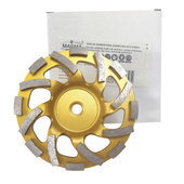 Tarcza garnkowa Tornado segmentowa 125mm MTO125 M14 profesjonalna szlifowania głowica do szlifowania betonu 125xM14 125M14 125 M14