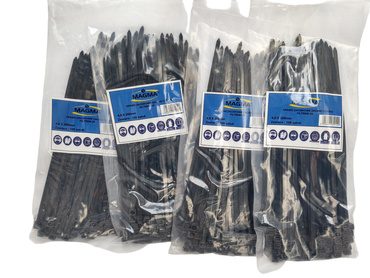 Zestaw opasek zaciskowych 1100 szt czarne z filtrem UV zdjęcie nr 10