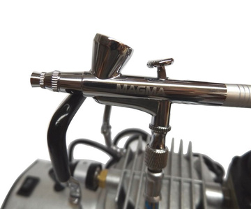 Zestaw do aerografii kompresor TC-20C + aerograf TG-207K zdjęcie nr 5