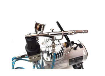 Aerograf AB180 + Stojak + Kompresor TC-20C 4bar do aerografi sprężarka AB-180 zdjęcie nr 8