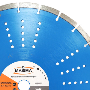Tarcza diamentowa segmentowa do cięcia betonu 350x25,4mm MSU351 universal Magma MSU 350x25,4 350 x 25,4 350x25,4mm zdjęcie nr 8