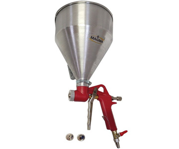 Pistolet do tynkowania malowania tynku 5L metalowy + wąż 15 m zdjęcie nr 4