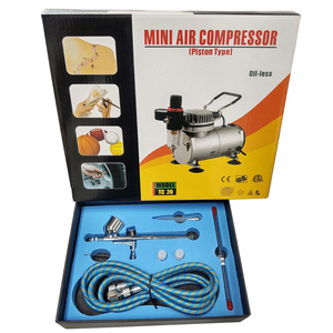 Aerograf 130K AB130K AB-130K kompresor mini zestaw do aerografii zdjęcie nr 17