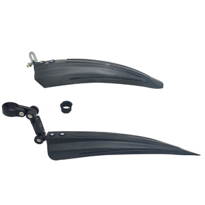 Błotniki rowerowe 24/26/27,5/29 cali czarne komplet 2szt przód tył zestaw błotnik zdjęcie nr 2