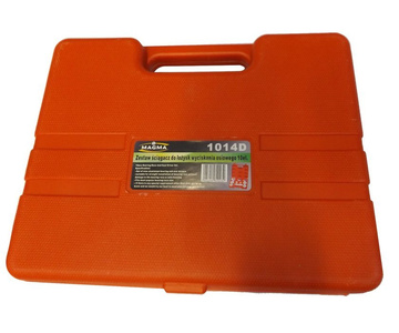 Zestaw do demontażu łożysk 10 elementów ściągacz do pras, wyciskania osiowego talerze prasy 1285 montażu uszczelniaczy 40-81mm wciskania 1014D tule zdjęcie nr 22