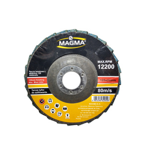 Tarcza lamelowa z włókniny 125 niebieska szlifowania polerowania włóknina lamelka listkowa zdjęcie nr 2