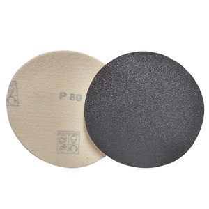 Krążki ścierne 125 mm papier na rzep do kamienia gr 80 P80 G80 10 szt ścierny krążek samoprzylepne zdjęcie nr 5