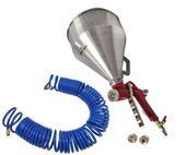 Pistolet do tynkowania malowania tynku 5L metalowy + wąż 15 m