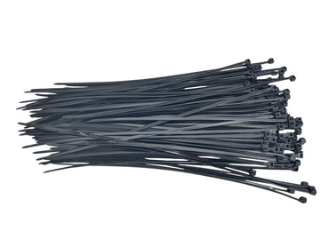 Opaski zaciskowe zaciski czarne 2,5 x 200 mm 2,5x200 z filtrem UV 100szt zdjęcie nr 2