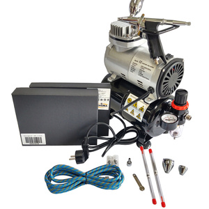 Aerograf AB116K z kompresorem 3L zestaw lakierniczy AB-116K zdjęcie nr 15