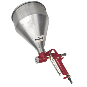 PISTOLET DO TYNKÓW Z ZAWOREM KULOWY METAL 3 DYSZE DO BIELENIA WAPNEM DO TYNKU DO TAPET NATRYSKOWYCH FT225780M WAPNA FR-300 tynkowania malowania ścian metalowy 002D zdjęcie nr 6