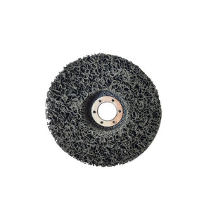 Tarcza tarcze do szlifowania metalu stali z włókniną czarna 125 dysk krążek do usuwania rdzy farby włosy murzyna BRICK METAL WOOD zdjęcie nr 11