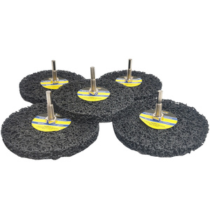 Dysk krążek do usuwania rdzy włosy murzyna 125mm trzpień Strip zdjęcie nr 14