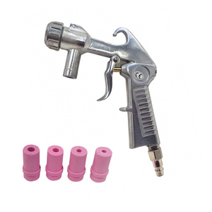 Pistolet do piaskowania 4 dysze piaskarka kabina piaskarki pistolet do piaskowania LP-19 do piaskarki + 4 dysze LP-19C PS6P zdjęcie nr 11