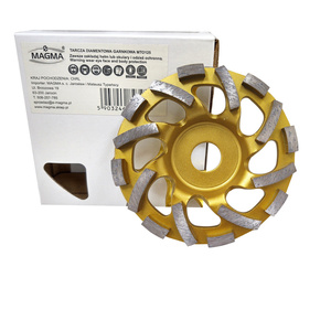 Tarcza garnkowa Tornado segmentowa 125mm MTO125P profesjonalna szlifowania głowica do szlifowania betonu zdjęcie nr 10
