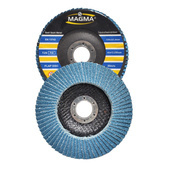 Tarcza lamelowa 125 gr40 P40 inox 10 sztuk tarcze do stali nierdzewnej listowe lamelka wachlarzowa płytkowa płytkowe 80 listków