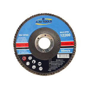 Tarcza tarcze lamelka listkowa 125mm 36 do metalu AJM TOOLS zdjęcie nr 9