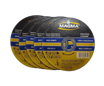 Tarcza do cięcia stali metalu 125x1,2 tarcze 125mm Magma zdjęcie nr 2