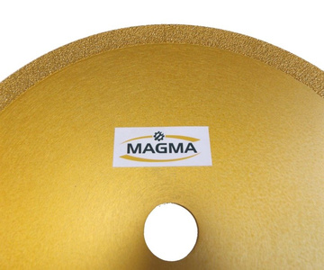 Tarcza diamentowa złota ciągła 230mm 15mm do stali vacuum Magma 82023910 do cięcia żeliwa 230x22,2 230 x 22,2 230x22,2mm rurażer zdjęcie nr 7