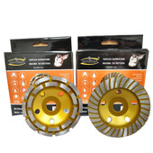 Tarcze diamentowe garnkowe 125x22,2mm segmentowa dwurzędowa turbo 125mm diament 5mm Magma DCWT DCWD