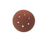 Krążki ścierne 150mm papier na rzep gr 180 z otworami 100szt ścierny krążek samoprzylepne