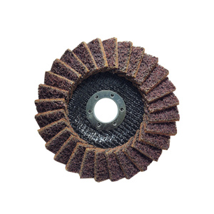 Tarcza lamelowa z włókniny 125 czerwona szlifowania polerowania włóknina lamelka listkowa zdjęcie nr 10