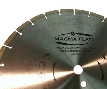 Tarcza diamentowa 350x20mm MAGMA do cięcia betonu, piaskowca MSC350 350x20 MSC 350x20 350 x 20 350x20mm zdjęcie nr 3