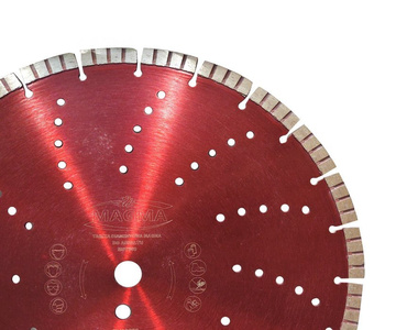 Tarcza diamentowa do cięcia betonu 350x20mm MST350 Magma granit wysokość diamentu 12mm 12 mm MST 350x20 350 x 20 350x20mm zdjęcie nr 5