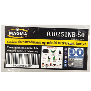 Zestaw do nawadniania ogrodu 50 m zraszania kurtyna zdjęcie nr 7