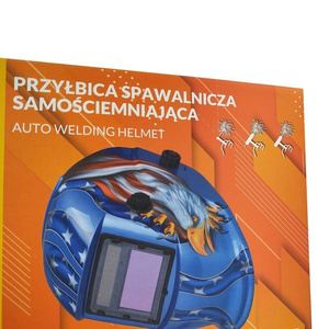 Przyłbica maska spawalnicza + filtr 108LD KM1600 1602B orzeł marki Magma z funkcją szlifowania Eagle zdjęcie nr 2