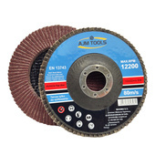 Tarcza tarcze lamelka listkowa 125mm 80 do metalu AJM TOOLS