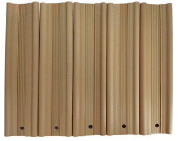 Listwy ogrodzeniowe pionowe wąskie 153x250cm RD08 Słomkowy komplet zdjęcie nr 9