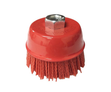 Szczotka nylonowa czołowa 100mm M14 obrotowa doczołowa 100xM14 100M14 100 M14 postarzanie zdjęcie nr 3