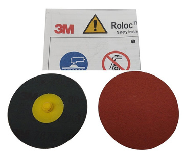 Dysk ścierny 3M dysk fibra ROLOC 75 P80 787C zdjęcie nr 2