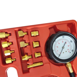 Tester ciśnienia miernik oleju dużo końcówek TU-11 adaptery próbnik 12 el.zestaw UK Wave Box Oil Pressure Meter Tester 1009G zdjęcie nr 25