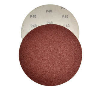 Krążki ścierne 225mm papier na rzep gr. 40 100 szt ścierny krążek samoprzylepne styropianu zdjęcie nr 1