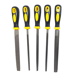 zestaw pilników zdzieraków 8" 5szt ździeraków Zestaw pilników 8cal 5szt. 105-105-120 + Zestaw pilników iglaków 6szt JX-160-6 160mm pilniki iglaki zdjęcie nr 3