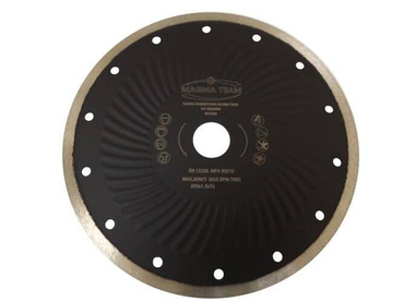 Tarcza diamentowa tarcze do ceramiki 200x22,2 200x22 ciągła MCC200 Magma MCC zdjęcie nr 3