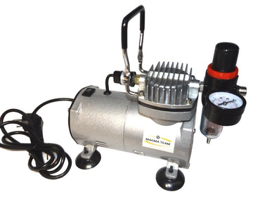 Kompresor do aerografów TC-20BK stojak 3 aerografy TC-20B + AB128P + TG130 + TG138 + wężyk TC-20 TC-20C AB128P TG-130 TG-138 zdjęcie nr 15