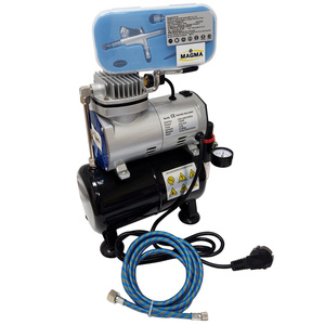 Zestaw do aerografii mini kompresor TC-20T aerograf AB-137 zdjęcie nr 3