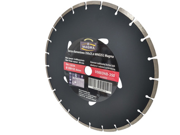 Tarcza diamentowa 350x25,4 MNE351 Magma do kostki betonu 350mm MNE 350x25,4 350 x 25,4 350x25,4mm zdjęcie nr 2