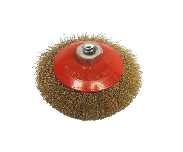 Szczotka boczna mosiądz druciana 115 Magma 115xM14 Brush Wheel 115xM14 115M14 115 M14 zdjęcie nr 3