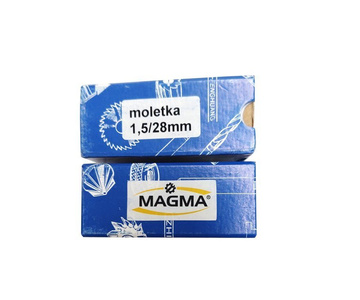 Radełko proste - moletka 28x8x8mm 1,5 mm Magma zdjęcie nr 3