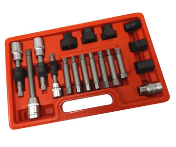 Zestaw kluczy do demontażu alternatorów 18 elementowy 1087A zestaw kluczy do alternatorów nasadek 18 elementów zdjęcie nr 3