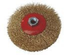Szczotka boczna mosiądzowana 125mm  M14 do metalu 125xM14 125M14 125 M14