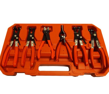 Szczypce z linką kleszcze do opasek przewodów zaciskowych taśmowych z długą linka 9el. 1252 1048B zdjęcie nr 6