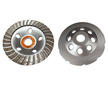 Tarcze diamentowe garnkowe Silver 125x22,2mm segmentowa dwurzędowa turbo 125mm diament 5mm Magma SCWD125P SCWTP125 zdjęcie nr 3