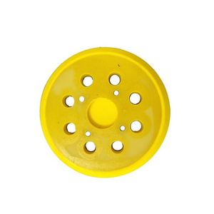 Dysk do szlifierki na rzep 150 mm 8 dziur z pianką 8 otworów+otwór na środku talerz 150mm zdjęcie nr 4